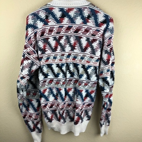 Tricots St Raphael Womens Cardigan, Cream Blue XL - Picture 6 of 8